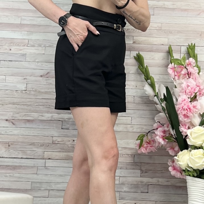 Къси Панталонки Elegant Черно